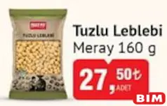 MERAY TUZLU LEBLEBİ 160 G MERAY TUZLU LEBLEBİ 160 G